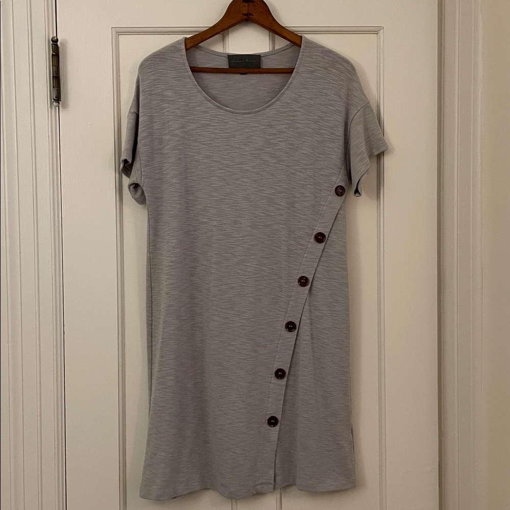 Anthropologie Sunday in Brooklyn Button Front T-Shirt Dress | Women’s Size S